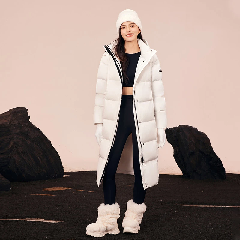 雪中飞冬季女士休闲长款羽绒服X40140208E-Z