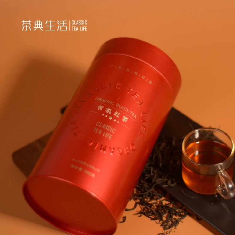 茶典生活【精选品质】英红 花香纯正鲜爽 有机英德红茶罐装200克