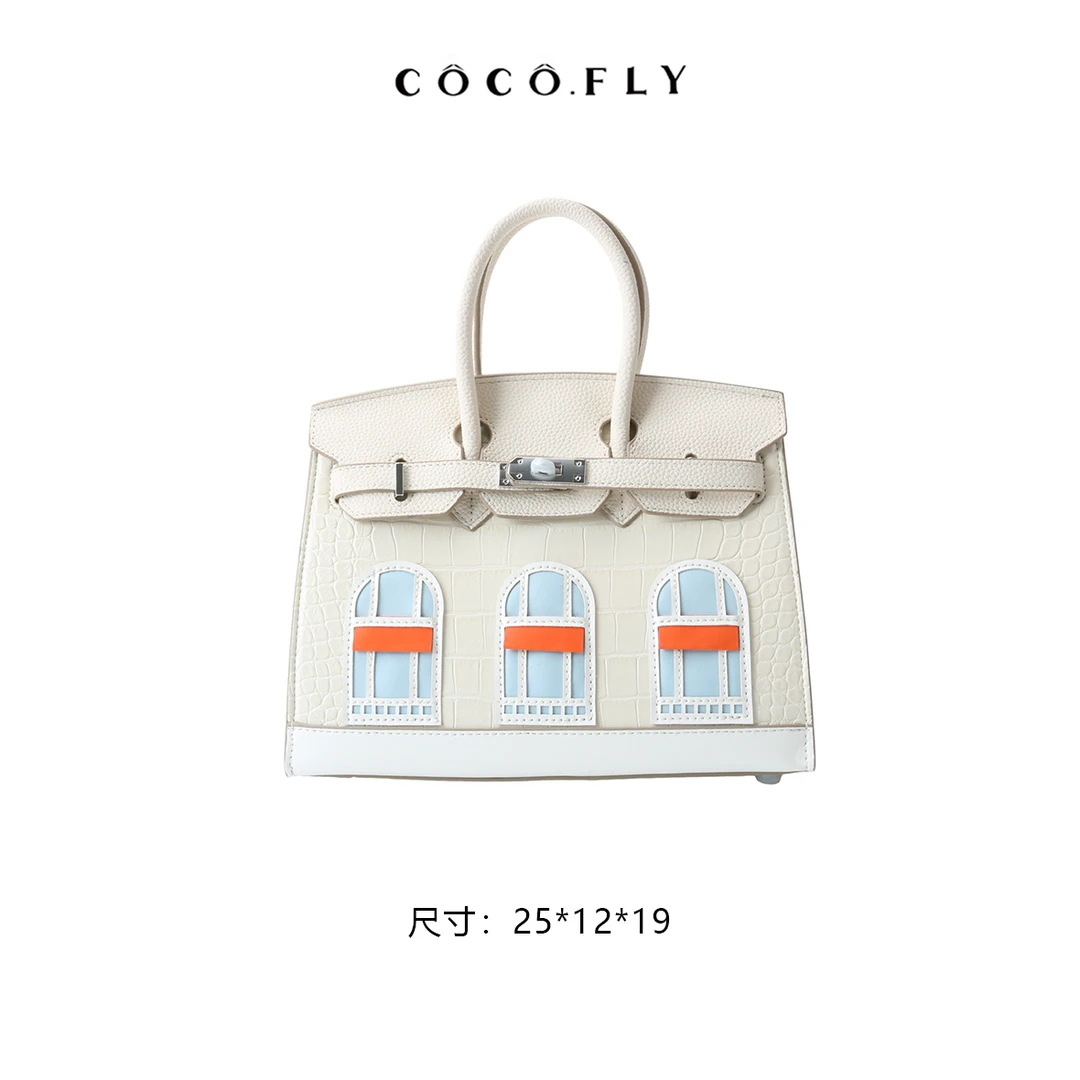 时尚女包手提单肩斜挎包WG-H9126-25-白色