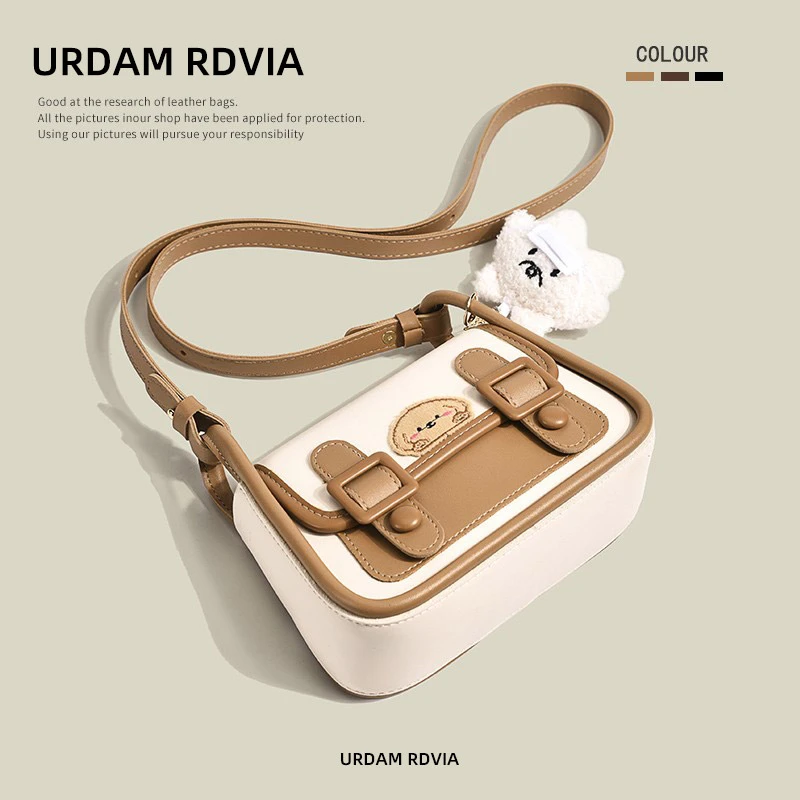 URDAM RDVIA包包2024新款女生剑桥包小众独特小包日系可爱斜挎包