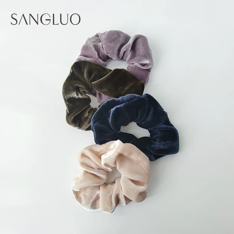 【赠品】SANGLUO桑罗秋冬丝绒发圈无痕不伤发发绳头绳简约