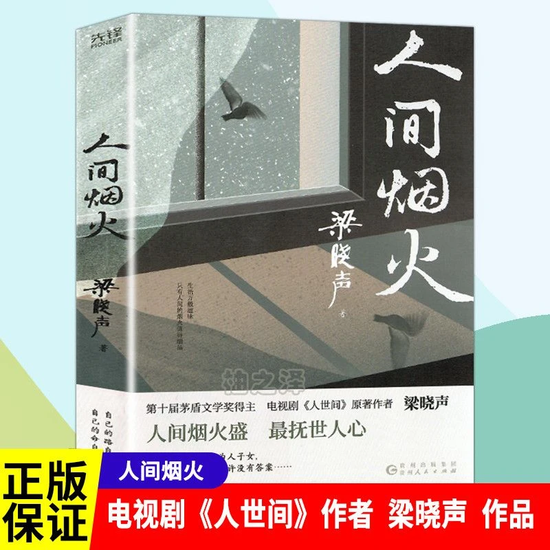 正版梁晓声作品人间烟火现代文学作品当代文学书籍贵州人民出版社