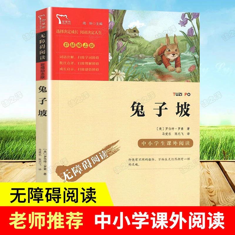 兔子坡正版三四五六年级中小学生课外阅读书籍无障碍阅读