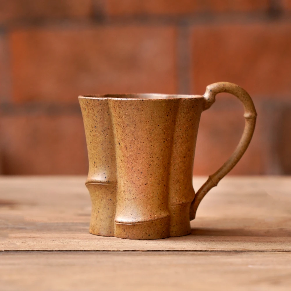 【树屿集 |《肆竹杯》80cc全手工 主人杯 竹节杯   只只不同