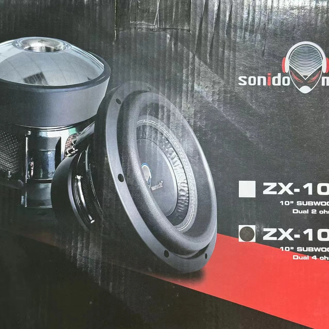 99新 【娜娜专属】sonido mask ZX-10D4低音炮喇叭音响