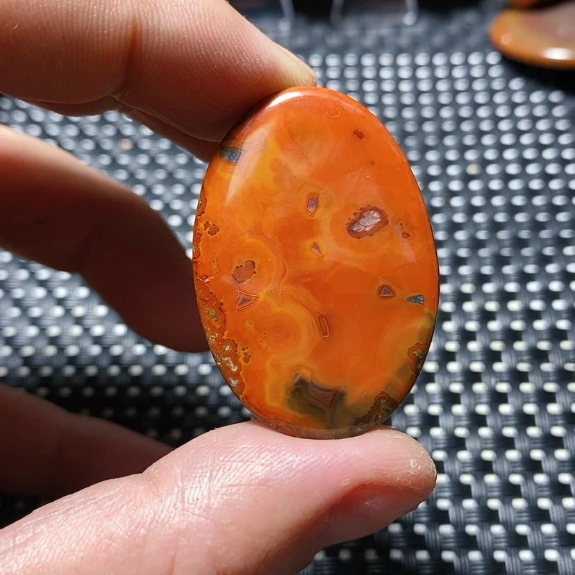 【闪购商品】玛瑙/玉髓颈饰未镶嵌月**星