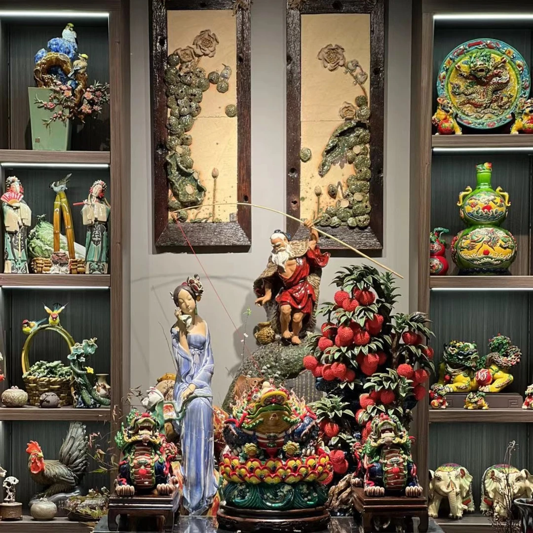 自选作品链接--手工陶瓷作品
