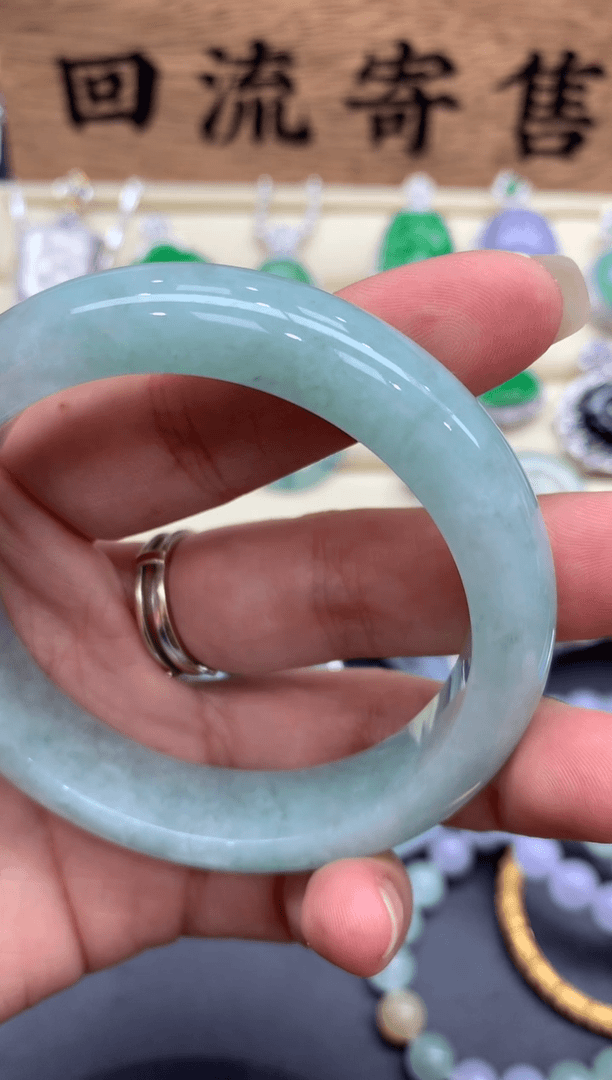 【闪购商品】翡翠手镯未镶嵌144-多人