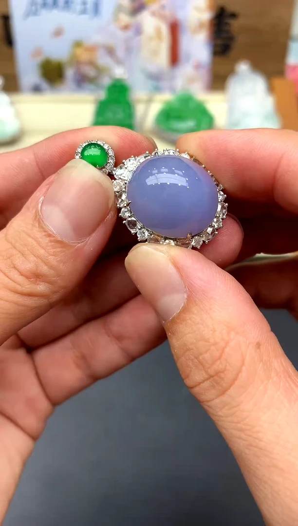 【闪购商品】翡翠颈饰18K金镶嵌614-中国好珍宝