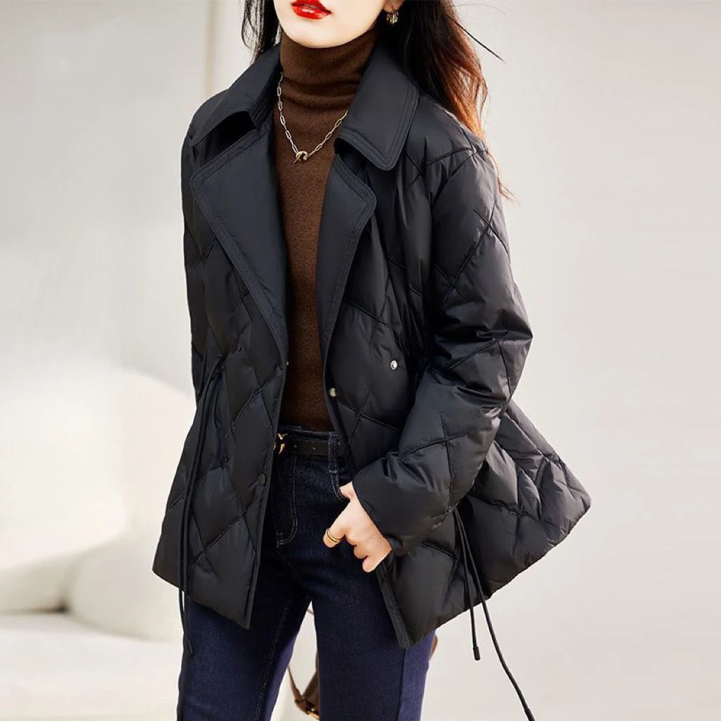 波司澄羽绒服轻薄羽绒羽绒女短款小个子冬季外套修身显瘦2023年新