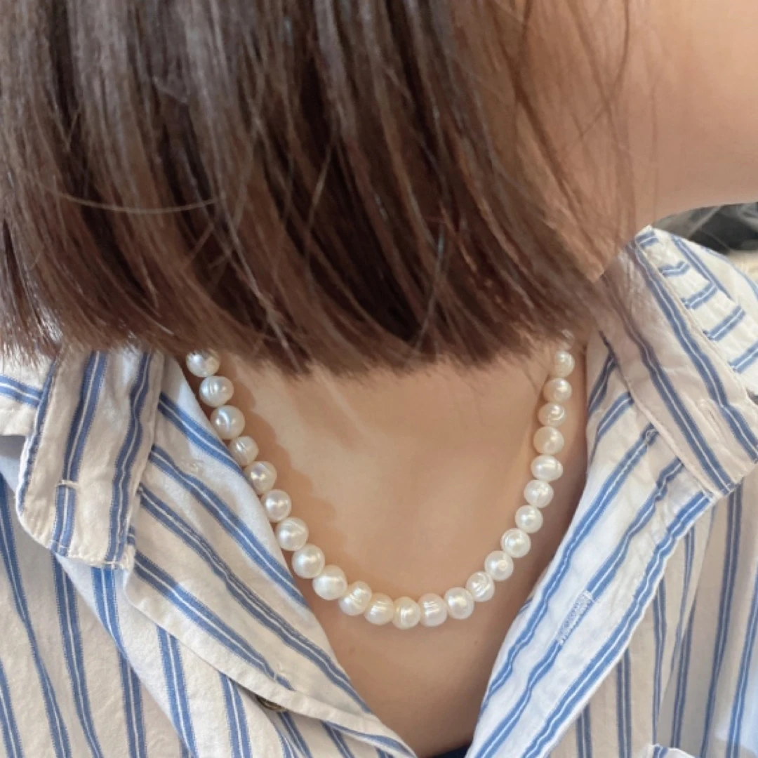 蓝拼白条纹短袖t恤（这是珍珠tttttt）