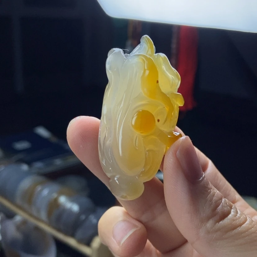 【闪购商品】定制玛瑙坠未镶嵌米*粒