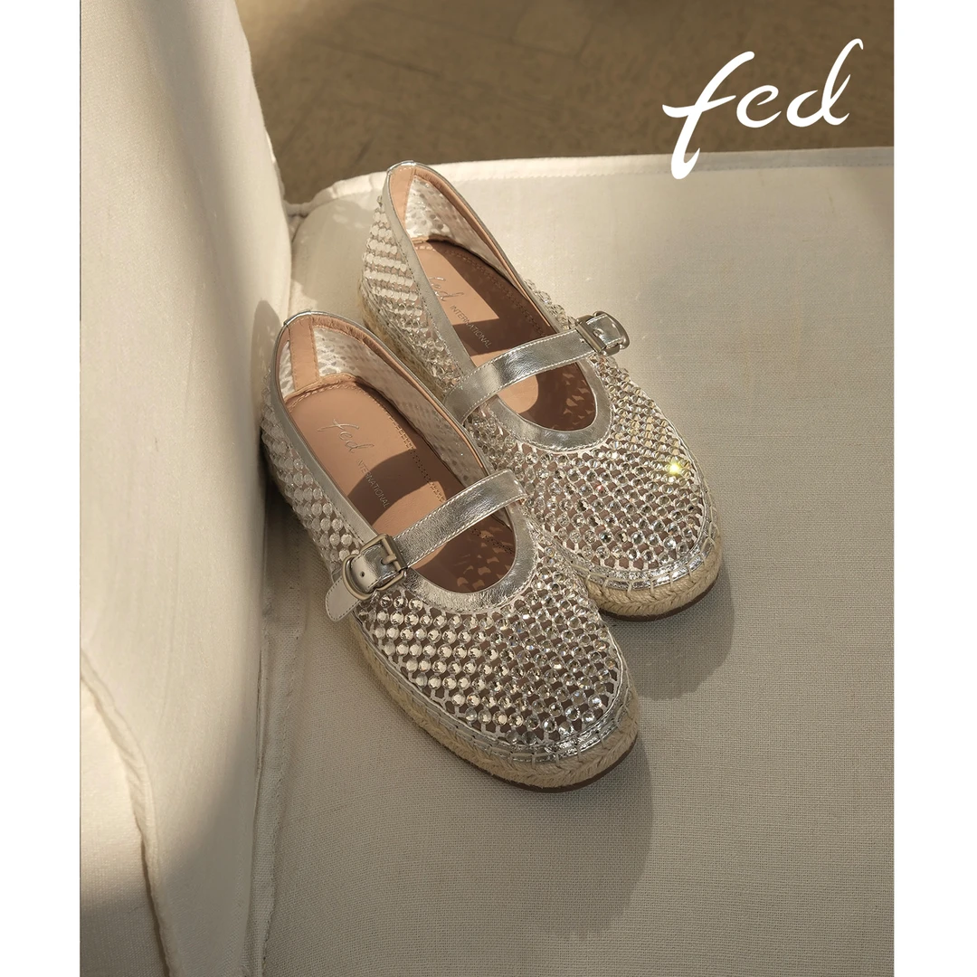 【断码福利】FED女鞋春季新款时尚百搭平底女士渔夫鞋DAH0084