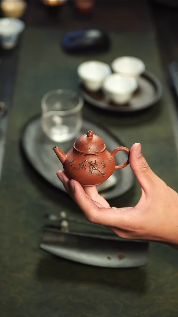 【闪购商品】松风陶泥据铜煮茶壶