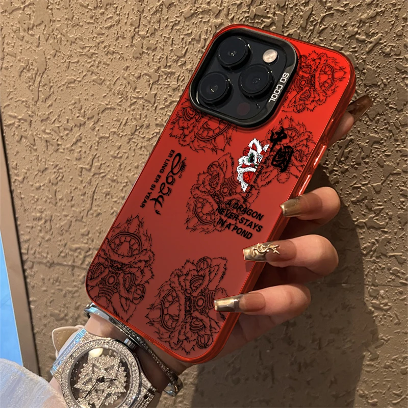 舞狮适用华为mate60pro手机壳新年款龙年本命华为mate50pro套mete