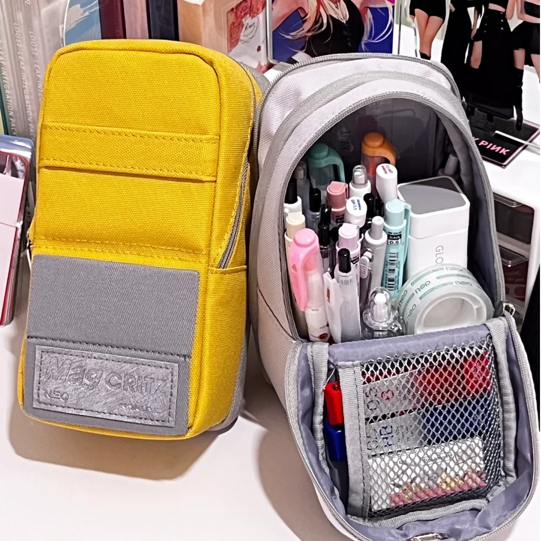 HACO站立式加大容量笔袋拓展笔袋