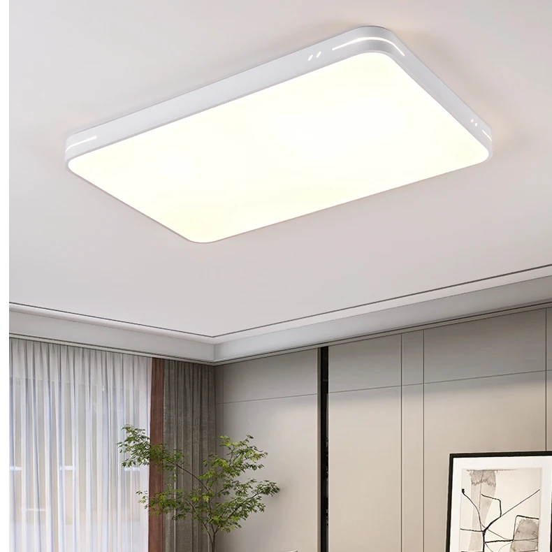 客厅灯现代简约大气主灯全光谱护眼超薄led吸顶灯全屋大厅大灯具