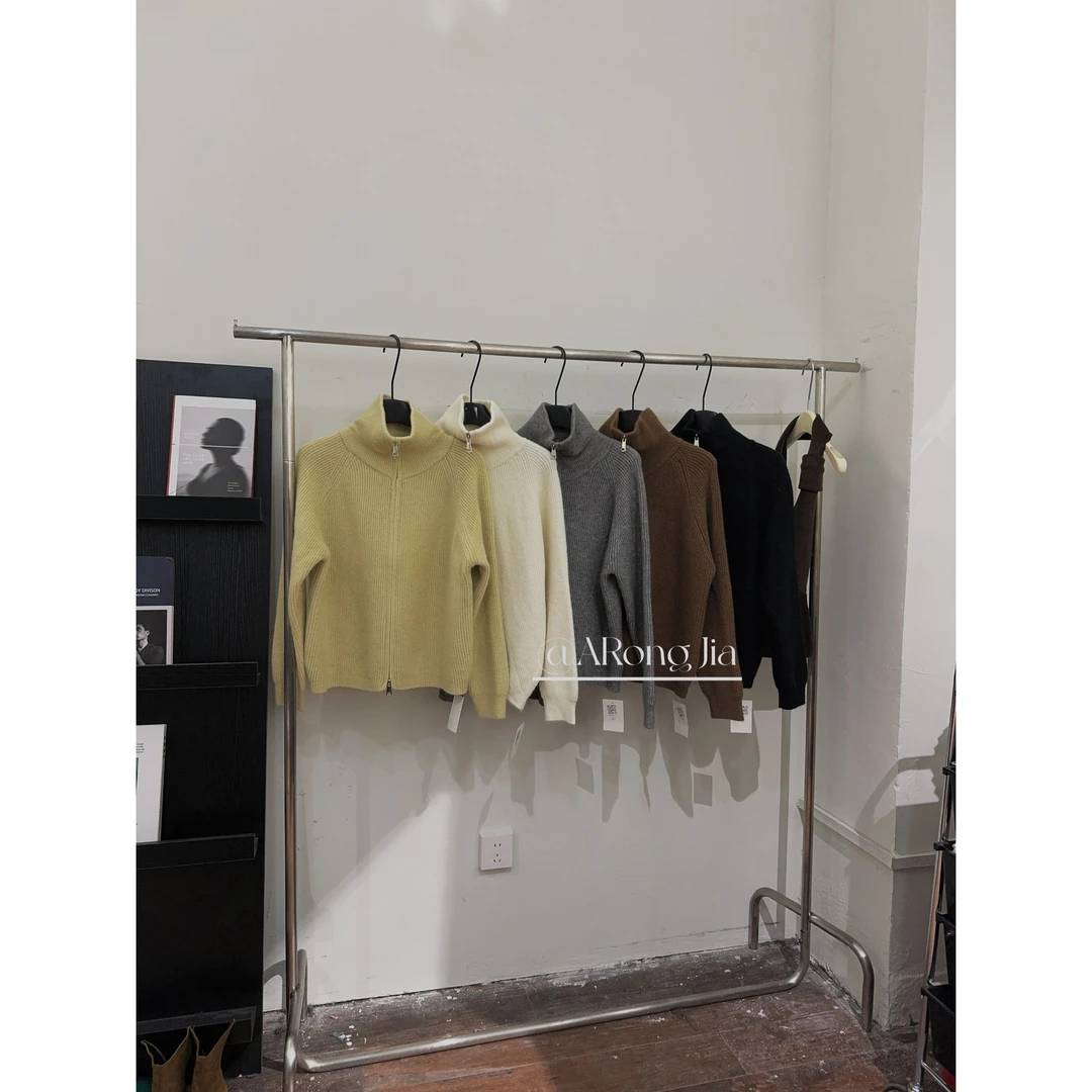 【ARONG阿荣家】拉链毛衣00958-多色-F