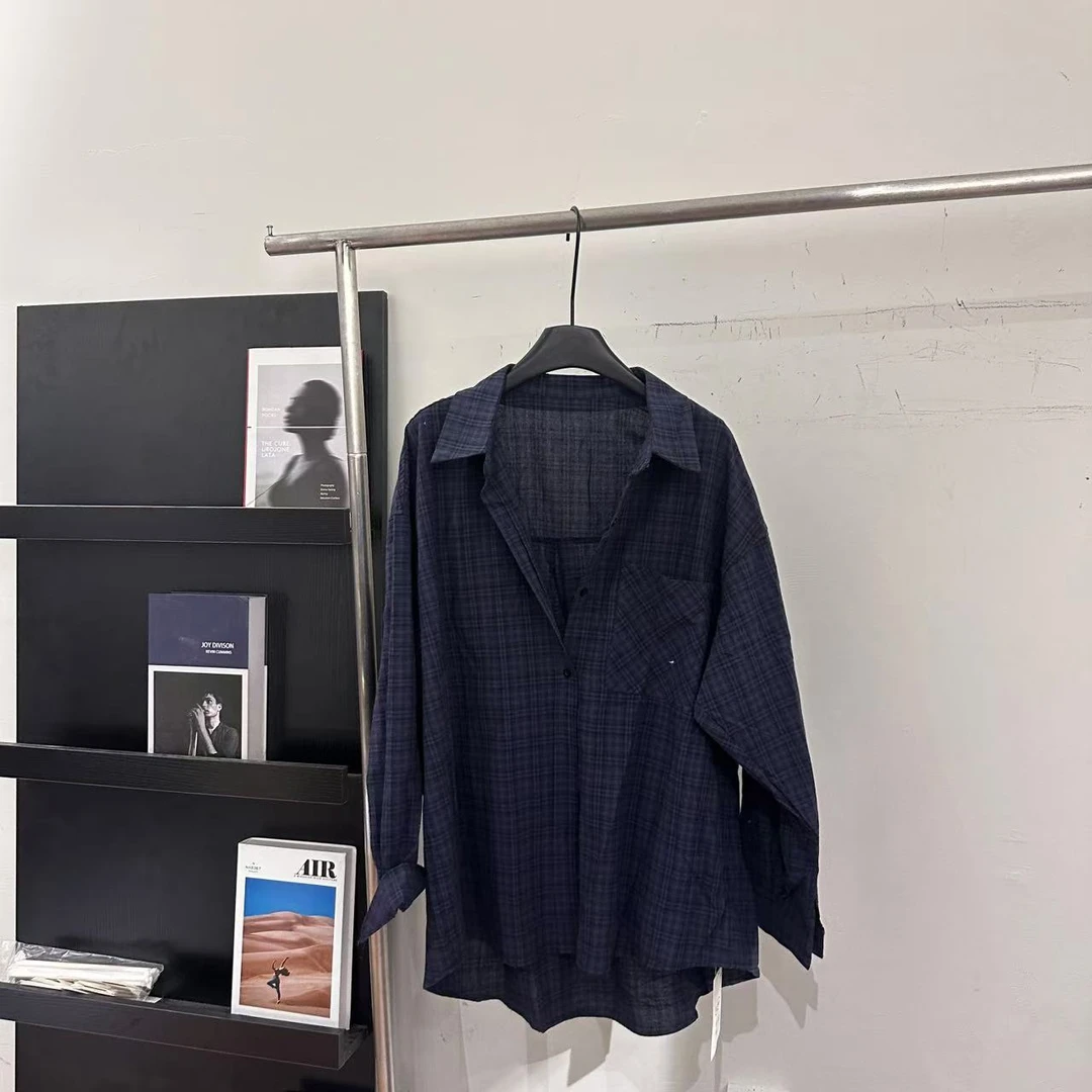 【ARONG阿荣家】衬衫-06753-蓝格-F