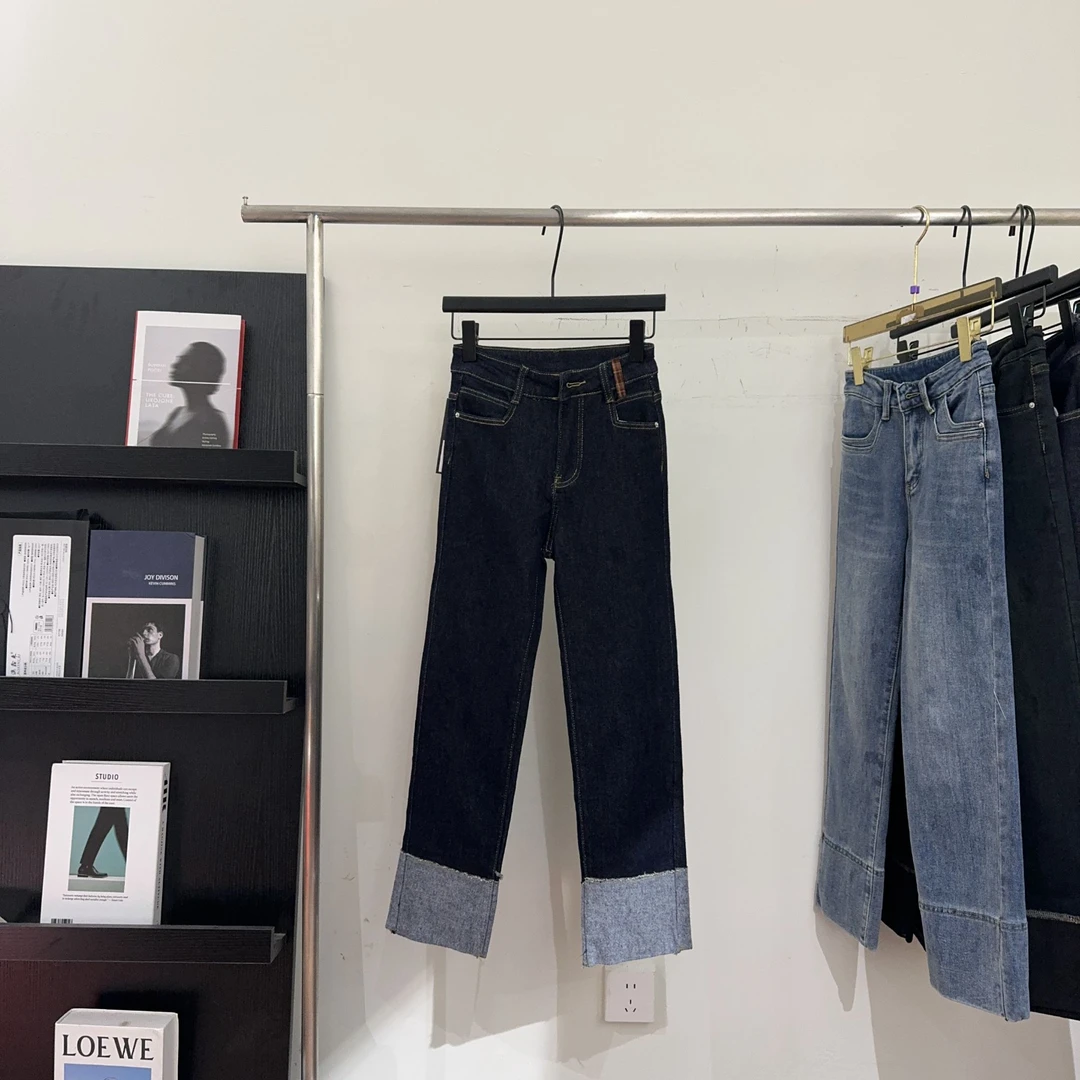 【ARONG阿荣家】拼边烟管裤-00188-普洗兰-SML-XL