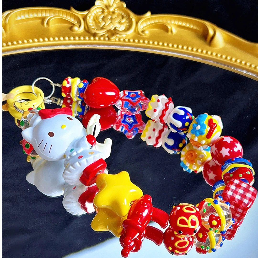 【直播专属】少女心可爱高颜值香香手机链包链钥匙链饰品小挂件挂饰