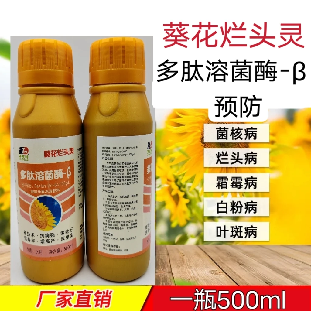 葵花烂头灵预防病害快速吸收营养预防菌核烂头予天叶