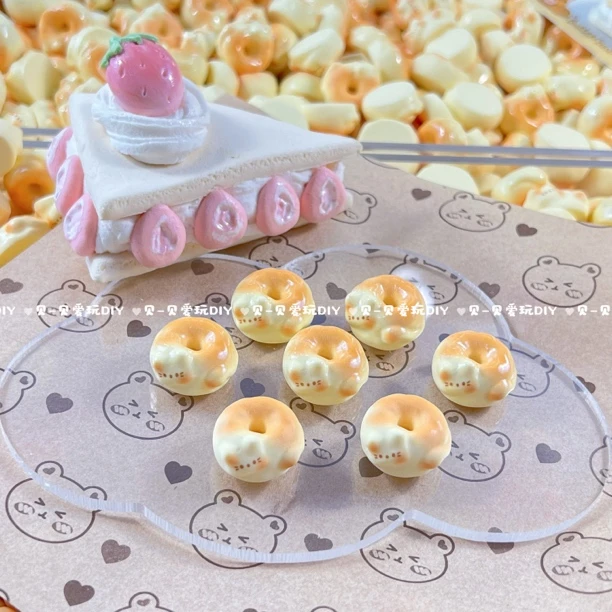 【贝贝独家定制】手工树脂DIY仿真食玩卡通配件/儿童 FIDIY