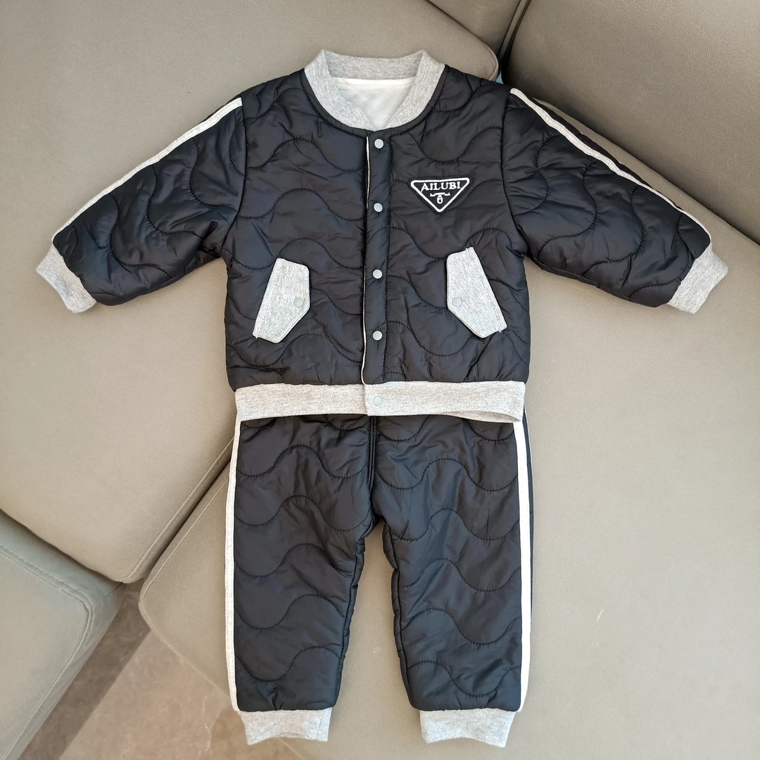 薄棉120克加绒分体套装 开闭两用保暖外出秋冬季