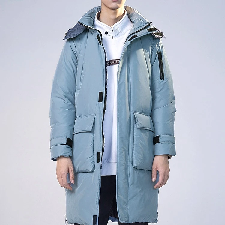 【森马-奥特莱斯】Glemall羽绒服男中长款宽松工装82-419136009