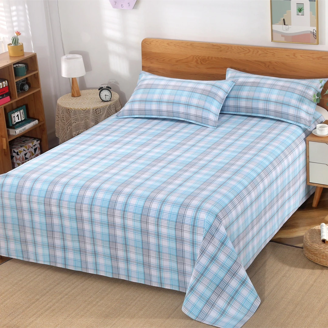 精品加厚纯棉老粗布四件套——田园系