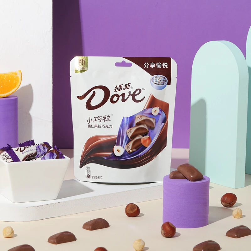 【德芙】 德芙Dove榛仁果粒巧克力84g  KC