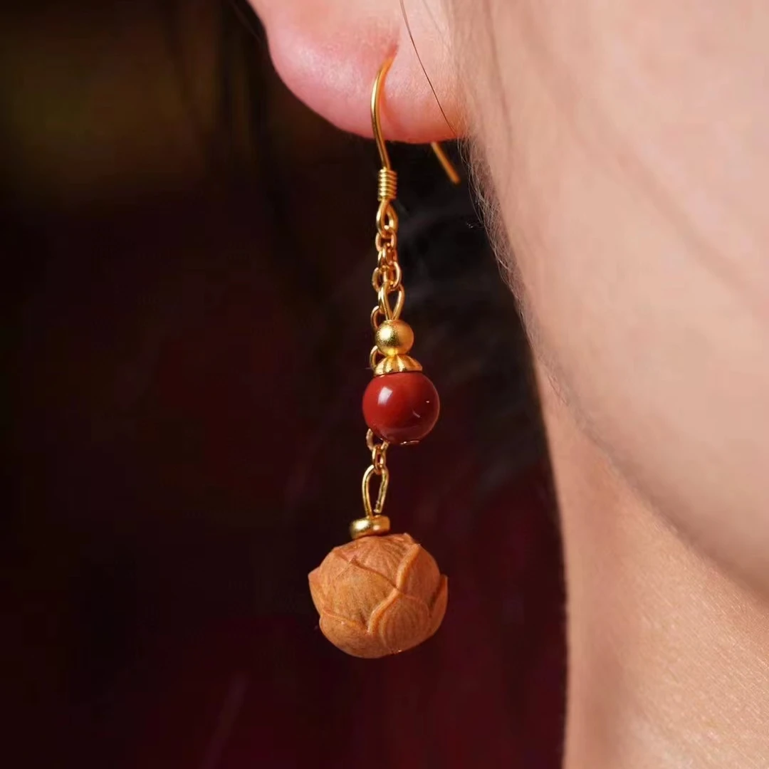 925银银制品 GP201老山檀莲花EZ饰品