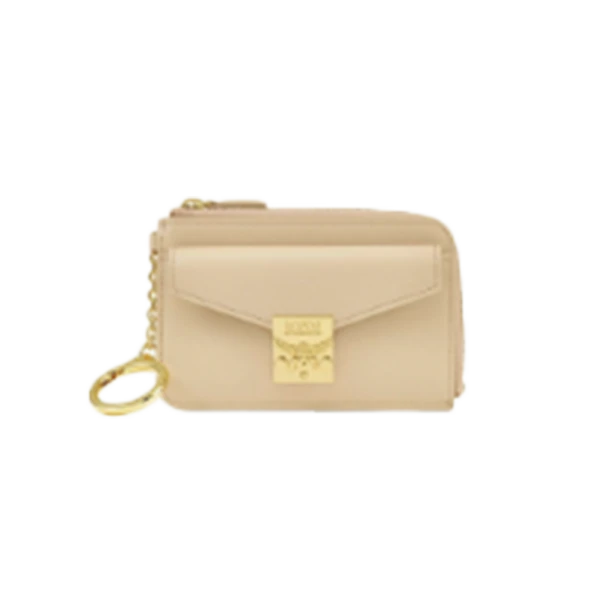 MCM双色卡包白色版