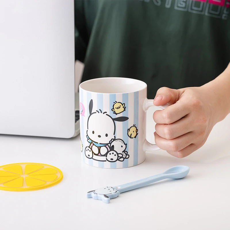 【古杰士】三丽鸥系列正版陶瓷杯hellokitty家用水杯马克杯咖啡杯