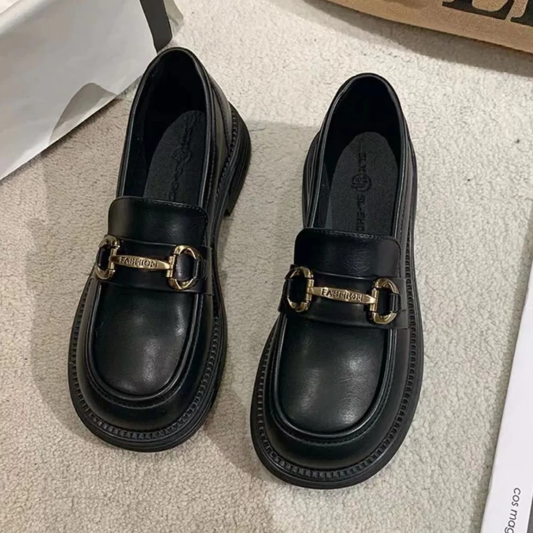 安妤皙升级款美拉德系列乐福鞋6869【999】