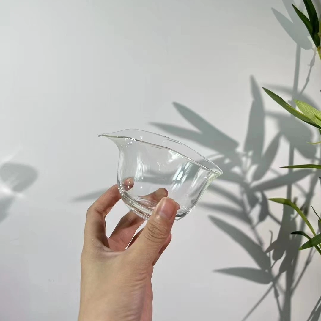 葫芦公道杯高硼硅简约茶海烟灰日式公杯高档福禄琉璃分茶器