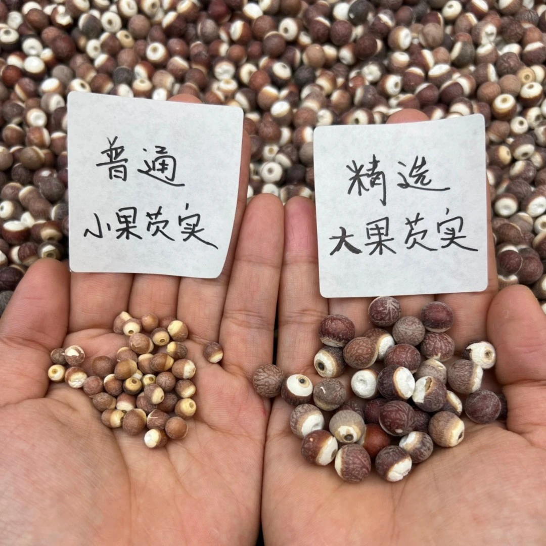 【老陈强烈推荐】优选高品质鸡头米芡实整颗粒无熏无硫250g-500g