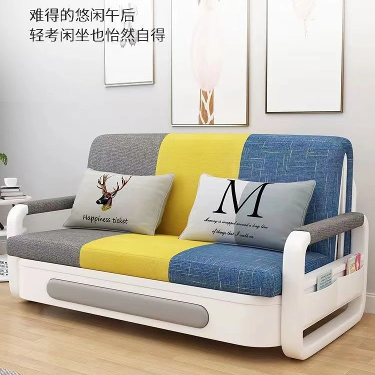 沙发床一体两用折叠床小户型出租房储物单人阳台简约客厅家用简易