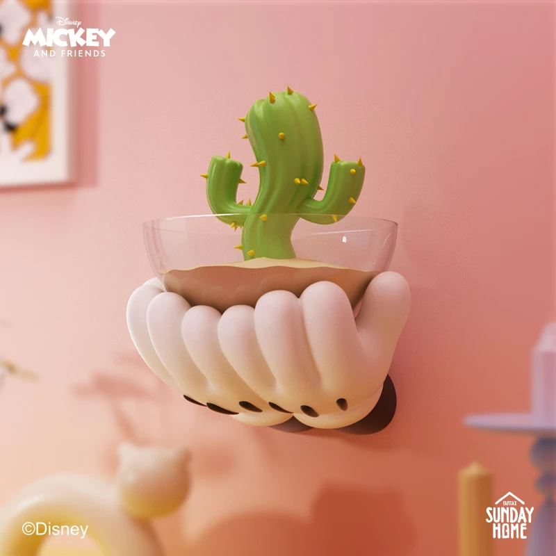 SUNDAY HOME 米奇手窝窝装饰摆件潮流家居多功能挂壁式收纳置物架