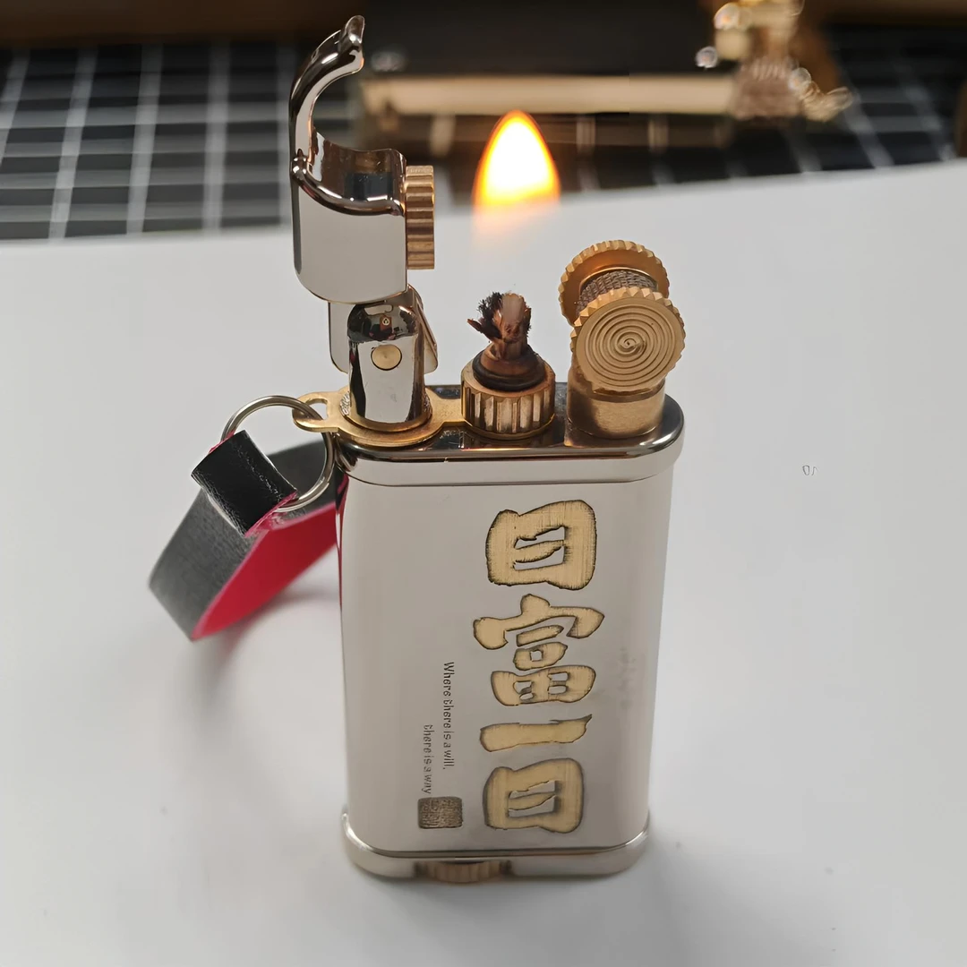 SHIEF首领316迷你打火机。雕刻个性创意经典