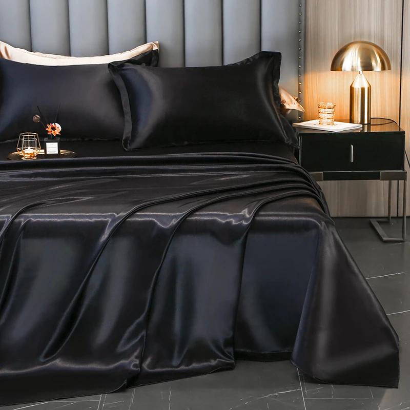 夏季冰丝床单单件水洗高级感被单学生宿舍家用单双人床罩2025新款