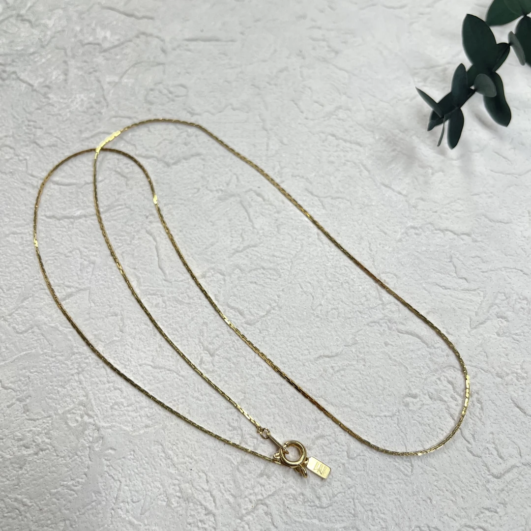 铜合金项链 【六六中古】孤品复古项链th2494链长58cm