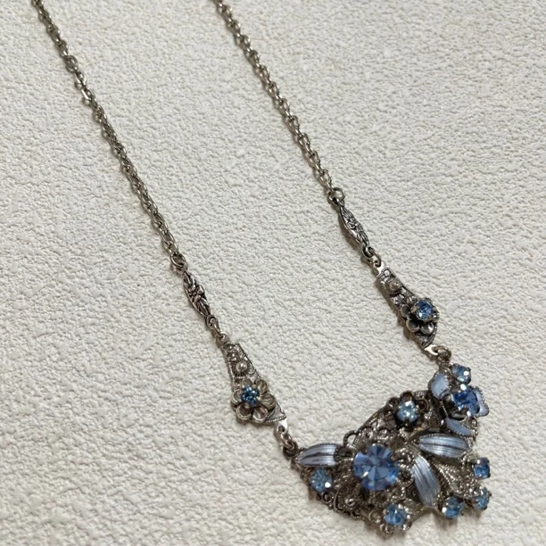 铜合金项链 【六六中古】孤品复古项链km9857链长47cm