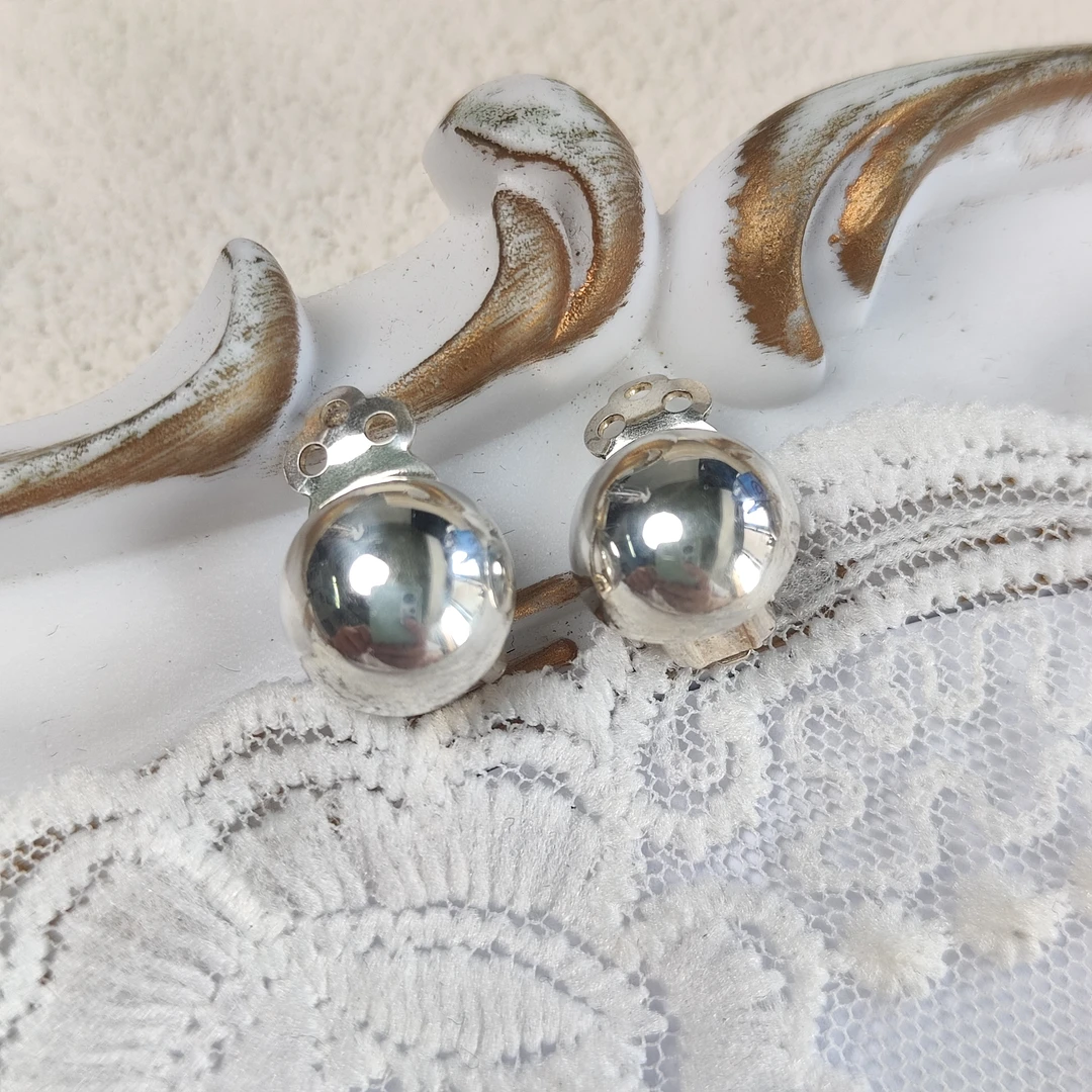 925银耳饰 【六六中古】孤品复古耳夹ap2924
