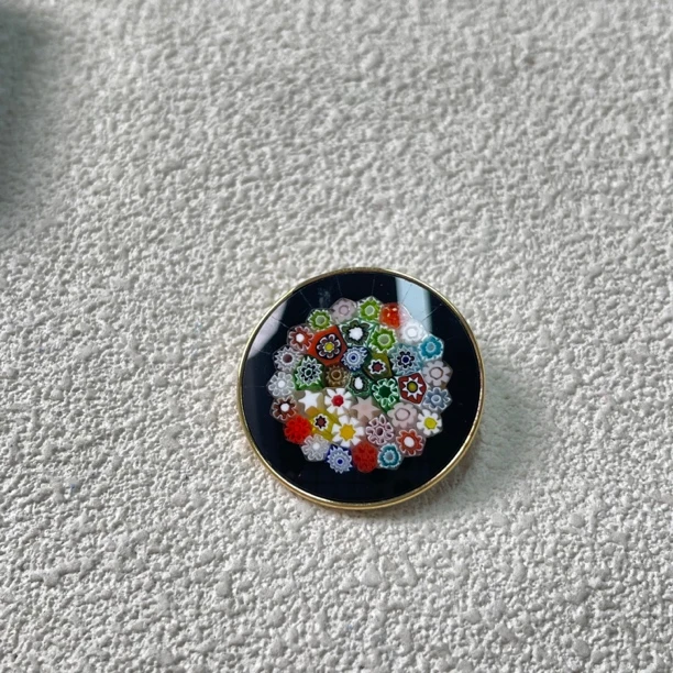 铜合金胸针 【六六中古】孤品复古胸针ad3887