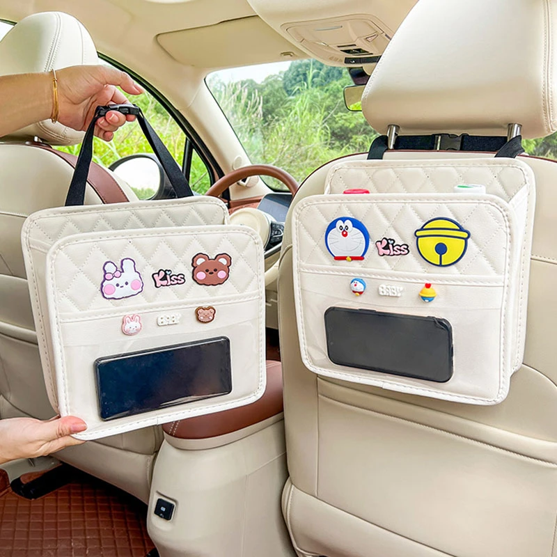 汽车座椅后背储物袋车载收纳挂袋车内用椅背收纳箱多功能置物袋女