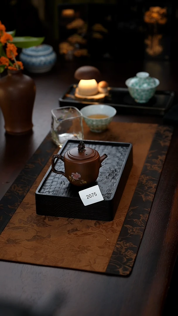 【闪购商品】雲梦茶器紫陶小壶2075