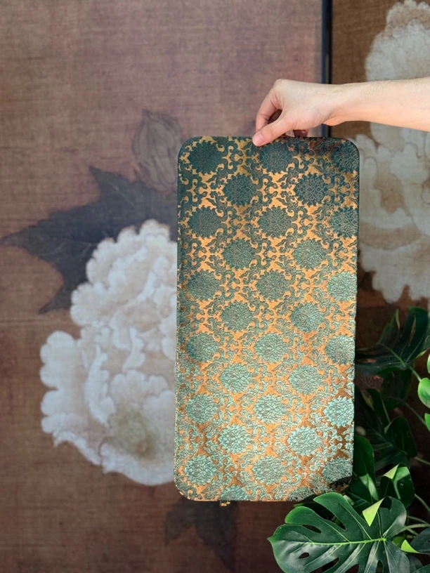 宋锦织锦小茶席YCQ