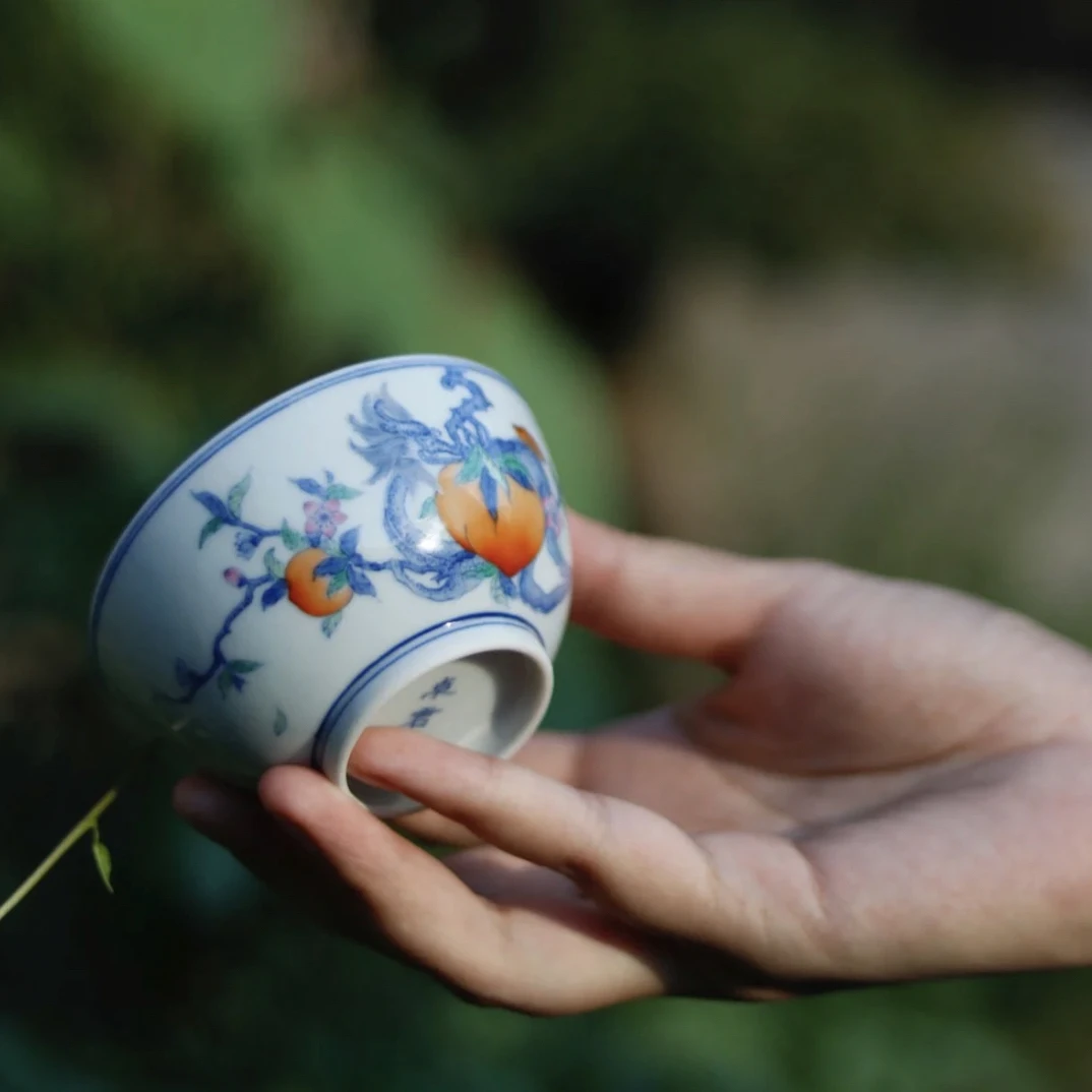 【雲梦】卓君-桃子龙杯（ZJ00015）