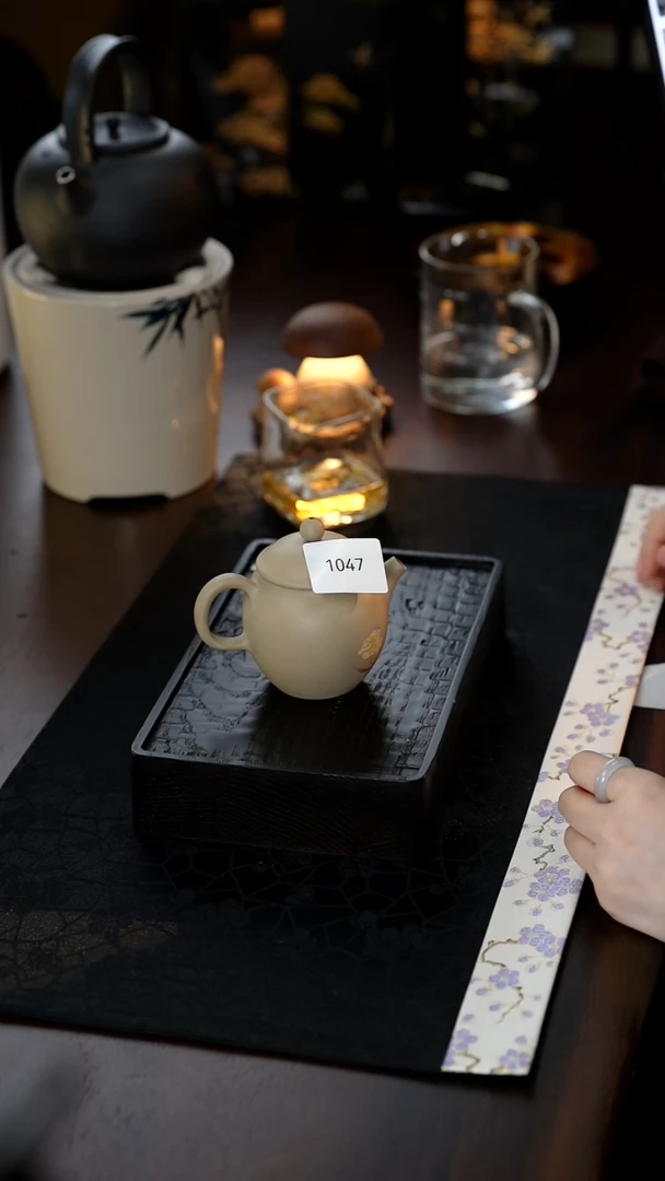 【闪购商品】雲梦茶器紫陶小壶1047